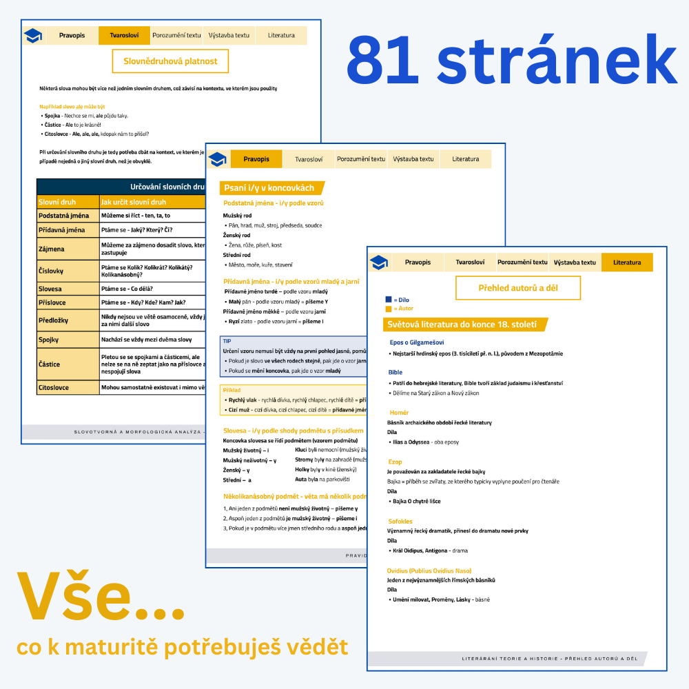 Tmavá - Kurz - přehled